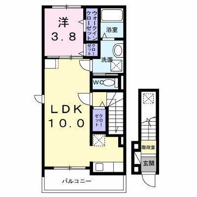 東風家 201【管理NO：1-028846901-02010】 ★家具家電は申し込み後に搬入します★ ★2027年02月上旬入居可能★の物件画像