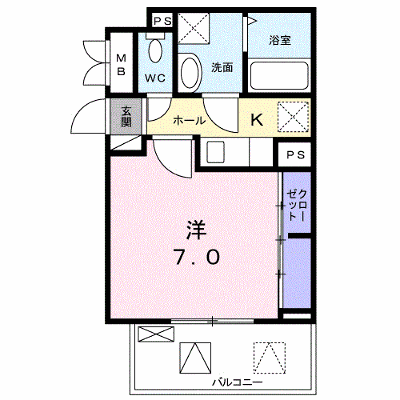 ヴィラージ　櫻 204【管理NO：1-025730101-02040】 ★家具家電は申し込み後に搬入します★の物件画像