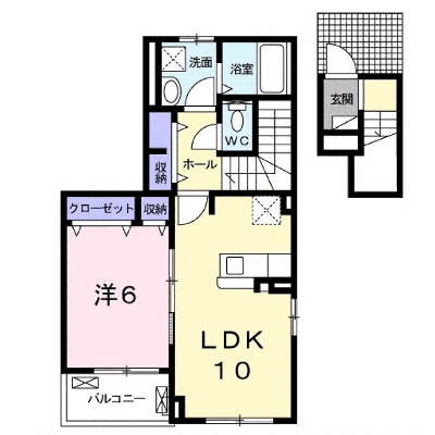 ラフィーネ 201【管理NO：1-025015001-02010】 ★家具家電は申し込み後に搬入します★ ★2026年11月中旬入居可能★の物件画像