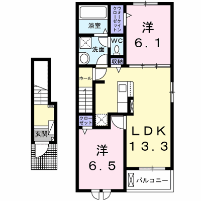 レジデンス美里Ⅱ 204【管理NO：1-026810102-02040】 ★家具家電は申し込み後に搬入します★ ★2026年11月下旬入居可能★の物件画像