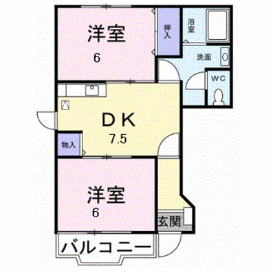 クレストヒルズＢ 101【管理NO：1-007377902-01010】 ★家具家電は申し込み後に搬入します★ ★2026年11月下旬入居可能★の物件画像