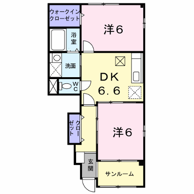 グリーンパーク　Ａ 103【管理NO：1-012322401-01030】 ★家具家電は申し込み後に搬入します★ ★2026年12月上旬入居可能★の物件画像