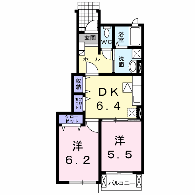 ホクト　Ｂ 103【管理NO：1-015048902-01030】 ★家具家電は申し込み後に搬入します★ ★2026年12月上旬入居可能★の物件画像