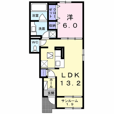パストラル安曇野Ｂ 105【管理NO：1-025141502-01050】 ★家具家電は申し込み後に搬入します★ ★2026年11月下旬入居可能★の物件画像