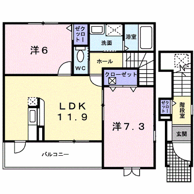 アビタシオン・ジュネス 203【管理NO：1-013794501-02030】 ★家具家電は申し込み後に搬入します★ ★2026年11月下旬入居可能★の物件画像