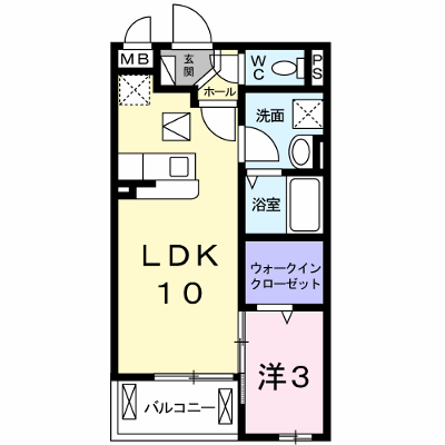 バンブーヴィレッタ 102【管理NO：1-023432701-01020】 ★家具家電は申し込み後に搬入します★ ★2026年11月下旬入居可能★の物件画像