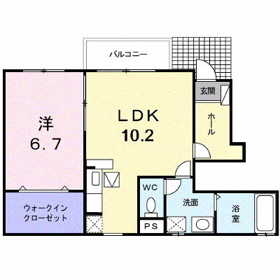 ガーデンハウス・ヴィオラ 102【管理NO：1-013962301-01020】 ★家具家電は申し込み後に搬入します★ ★2026年12月中旬入居可能★の物件画像