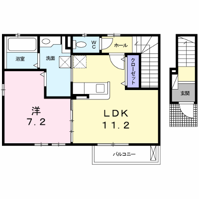 Ｂｏ＋ｎｈｅｕｒ 201【管理NO：1-024495501-02010】 ★家具家電は申し込み後に搬入します★ ★2026年11月上旬入居可能★の物件画像