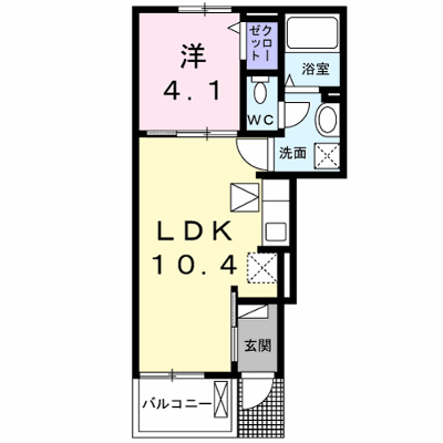シトラセイト泉佐野中町Ｂ 103【管理NO：1-022383302-01030】 ★家具家電は申し込み後に搬入します★ ★2026年11月上旬入居可能★の物件画像
