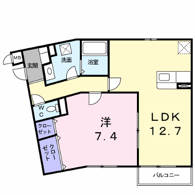 ドミール大浜坂 103【管理NO：1-014231701-01030】 ★家具家電は申し込み後に搬入します★ ★2026年11月上旬入居可能★の物件画像