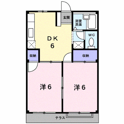 エルディムつのごうＢ 102【管理NO：1-003815001-01020】 ★家具家電は申し込み後に搬入します★ ★2026年11月下旬入居可能★の物件画像