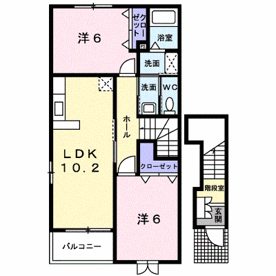 美祢パレス　ジャガール　Ａ 201【管理NO：1-013399701-02010】 ★家具家電は申し込み後に搬入します★ ★2026年11月下旬入居可能★の物件画像