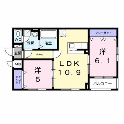 西湊町４丁アパート 203【管理NO：1-028695701-02030】 ★家具家電は申し込み後に搬入します★ ★2027年03月中旬入居可能★の物件画像