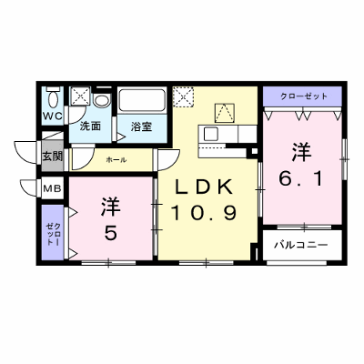 西湊町４丁アパート 103【管理NO：1-028695701-01030】 ★家具家電は申し込み後に搬入します★ ★2027年03月中旬入居可能★の物件画像