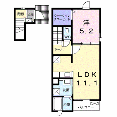 マルグリッドⅠ 201【管理NO：1-023108601-02010】 ★家具家電は申し込み後に搬入します★ ★2026年11月下旬入居可能★の物件画像