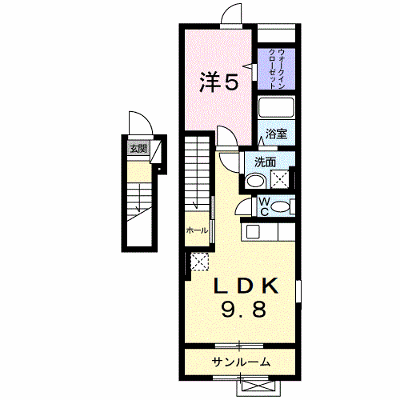 シュトラーセ千歳 201【管理NO：1-022812801-02010】 ★家具家電は申し込み後に搬入します★ ★2026年12月上旬入居可能★の物件画像