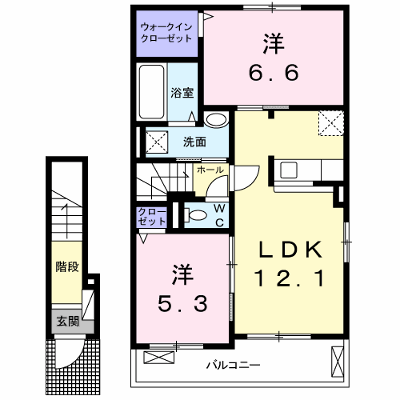 ファイン・ビレッチⅦ 202【管理NO：1-025878001-02020】 ★家具家電は申し込み後に搬入します★ ★2026年11月下旬入居可能★の物件画像