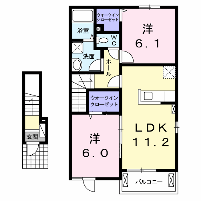 キララヨシエル　Ｂ 202【管理NO：1-020310002-02020】 ★家具家電は申し込み後に搬入します★ ★2026年11月下旬入居可能★の物件画像