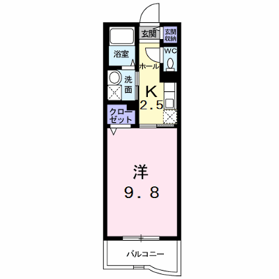 ボヌール 306【管理NO：1-015543302-03060】 ★家具家電は申し込み後に搬入します★ ★2026年12月上旬入居可能★の物件画像