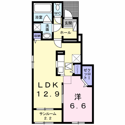アン・ジュールⅤ 105【管理NO：1-022204701-01040】 ★家具家電は申し込み後に搬入します★ ★2026年12月中旬入居可能★の物件画像