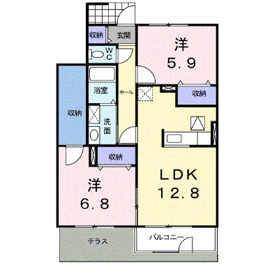 グレイスフルＭⅠ 102【管理NO：1-012051201-01020】 ★家具家電は申し込み後に搬入します★ ★2026年12月上旬入居可能★の物件画像