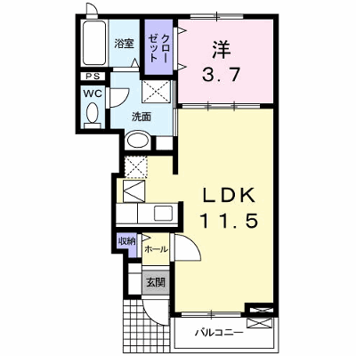 バーミィ・メゾン 103【管理NO：1-015659901-01030】 ★家具家電は申し込み後に搬入します★ ★2026年12月上旬入居可能★の物件画像