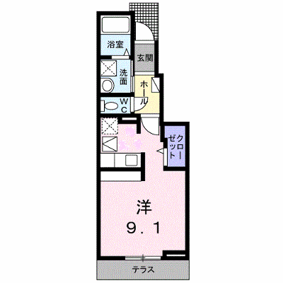 スエルテ　ミヤ 102【管理NO：1-021173401-01020】 ★家具家電は申し込み後に搬入します★の物件画像