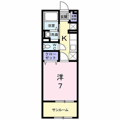 タウニィ　天神 101【管理NO：1-021438301-01010】 ★家具家電は申し込み後に搬入します★の物件画像