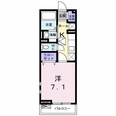 シェーネハイム鹿の子 103【管理NO：1-021866501-01030】 ★家具家電は申し込み後に搬入します★ ★2026年11月上旬入居可能★の物件画像