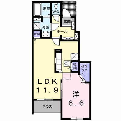 イルミナール 102【管理NO：1-021458401-01020】 ★家具家電は申し込み後に搬入します★ ★2026年12月上旬入居可能★の物件画像