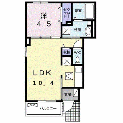 リバーヒルズＡ 101【管理NO：1-025031401-01010】 ★家具家電は申し込み後に搬入します★ ★2026年11月中旬入居可能★の物件画像