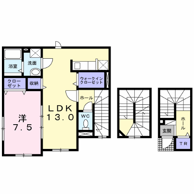 ピュア　ソレイユＳ 301【管理NO：1-016833101-03010】 ★家具家電は申し込み後に搬入します★ ★2026年11月下旬入居可能★の物件画像