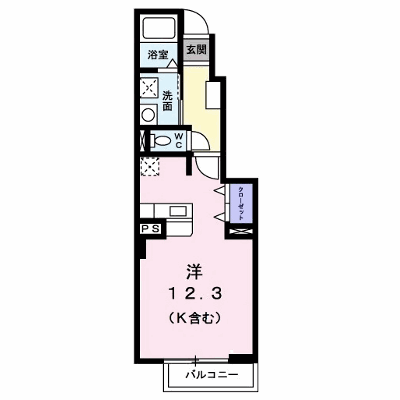 カルム・青木葉 103【管理NO：1-017647901-01030】 ★家具家電は申し込み後に搬入します★ ★2027年02月上旬入居可能★の物件画像