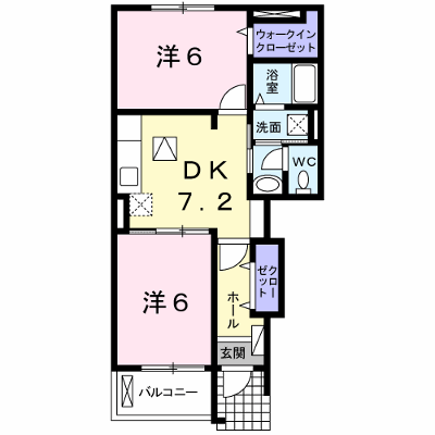 エレガントＫＩＮＯＭＩＹＡ 105【管理NO：1-017547701-01040】 ★家具家電は申し込み後に搬入します★ ★2026年11月上旬入居可能★の物件画像