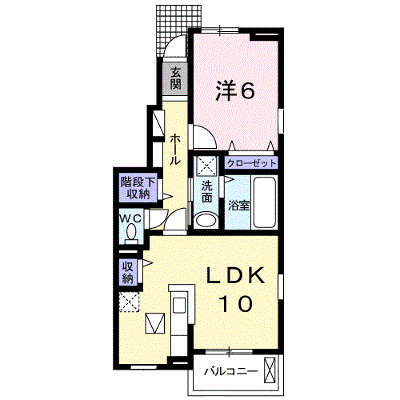綿屋　Ⅵ 101【管理NO：1-024035501-01010】 ★家具家電は申し込み後に搬入します★ ★2026年12月中旬入居可能★の物件画像