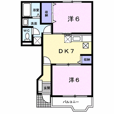 ウッディ森 102【管理NO：1-010830201-01020】 ★家具家電は申し込み後に搬入します★ ★2026年12月中旬入居可能★の物件画像