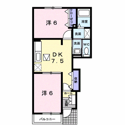 メゾン山田Ｂ 102【管理NO：1-013418202-01020】 ★家具家電は申し込み後に搬入します★ ★2027年01月下旬入居可能★の物件画像