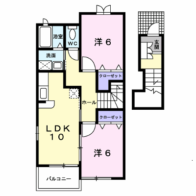 サニーヒル 206【管理NO：1-015687201-02050】 ★家具家電は申し込み後に搬入します★ ★2026年11月下旬入居可能★の物件画像