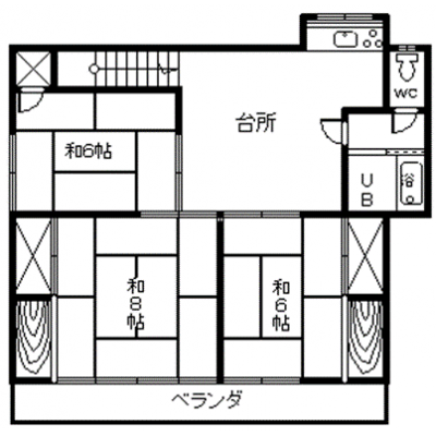 【3DKに各部屋エアコン、テレビ付き♪】　♦オーシャン平山♦の物件画像