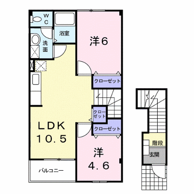 Ｒｏｓｅ　Ｈｉｌｌ 201【管理NO：1-011666901-02010】 ★家具家電は申し込み後に搬入します★の物件画像