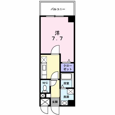 エクセレント・ビュー・かも川 402【管理NO：1-012912501-04020】 ★家具家電は申し込み後に搬入します★ ★2026年11月下旬入居可能★の物件画像