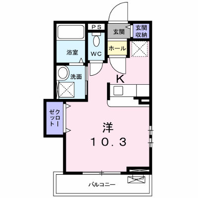 フェリーチェ 201【管理NO：1-022888901-02010】 ★家具家電は申し込み後に搬入します★ ★2026年11月上旬入居可能★の物件画像