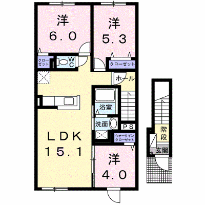 ヒルズＦＤ 202【管理NO：1-023860702-02020】 ★家具家電は申し込み後に搬入します★ ★2026年10月下旬入居可能★の物件画像