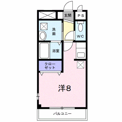 富士見ハイツ 102【管理NO：1-011226201-01020】 ★家具家電は申し込み後に搬入します★ ★2026年11月下旬入居可能★の物件画像
