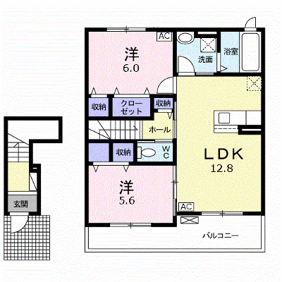 シャングリラ 202【管理NO：1-026316301-02020】 ★家具家電は申し込み後に搬入します★ ★2027年01月中旬入居可能★の物件画像