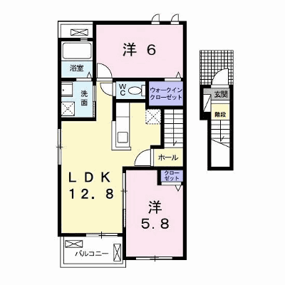 グランルポン　アン 203【管理NO：1-026186901-02030】 ★家具家電は申し込み後に搬入します★ ★2026年12月中旬入居可能★の物件画像