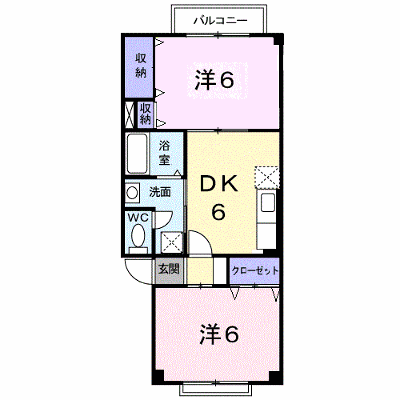 スカイタウンⅡ 102【管理NO：1-005675201-01020】 ★家具家電は申し込み後に搬入します★ ★2026年12月下旬入居可能★の物件画像