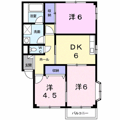 アップル館 202【管理NO：1-005996601-02020】 ★家具家電は申し込み後に搬入します★ ★2026年12月下旬入居可能★の物件画像