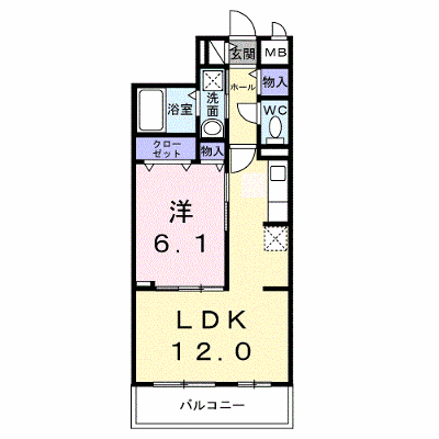 クラリエートⅡ 203【管理NO：1-027869901-02030】 ★家具家電は申し込み後に搬入します★ ★2026年12月上旬入居可能★の物件画像