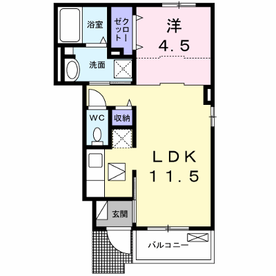 Ｍ・シャルマンジャンＤ 102【管理NO：1-027305301-01020】 ★家具家電は申し込み後に搬入します★ ★2027年04月中旬入居可能★の物件画像